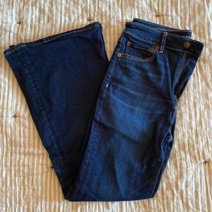 American Eagle, super high-rise flare jeans